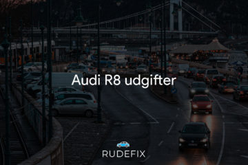 Audi R8 udgifter - forrude udskiftning en kostelig affære