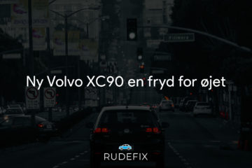 Ny Volvo XC90 en fryd for øjet - forrude information