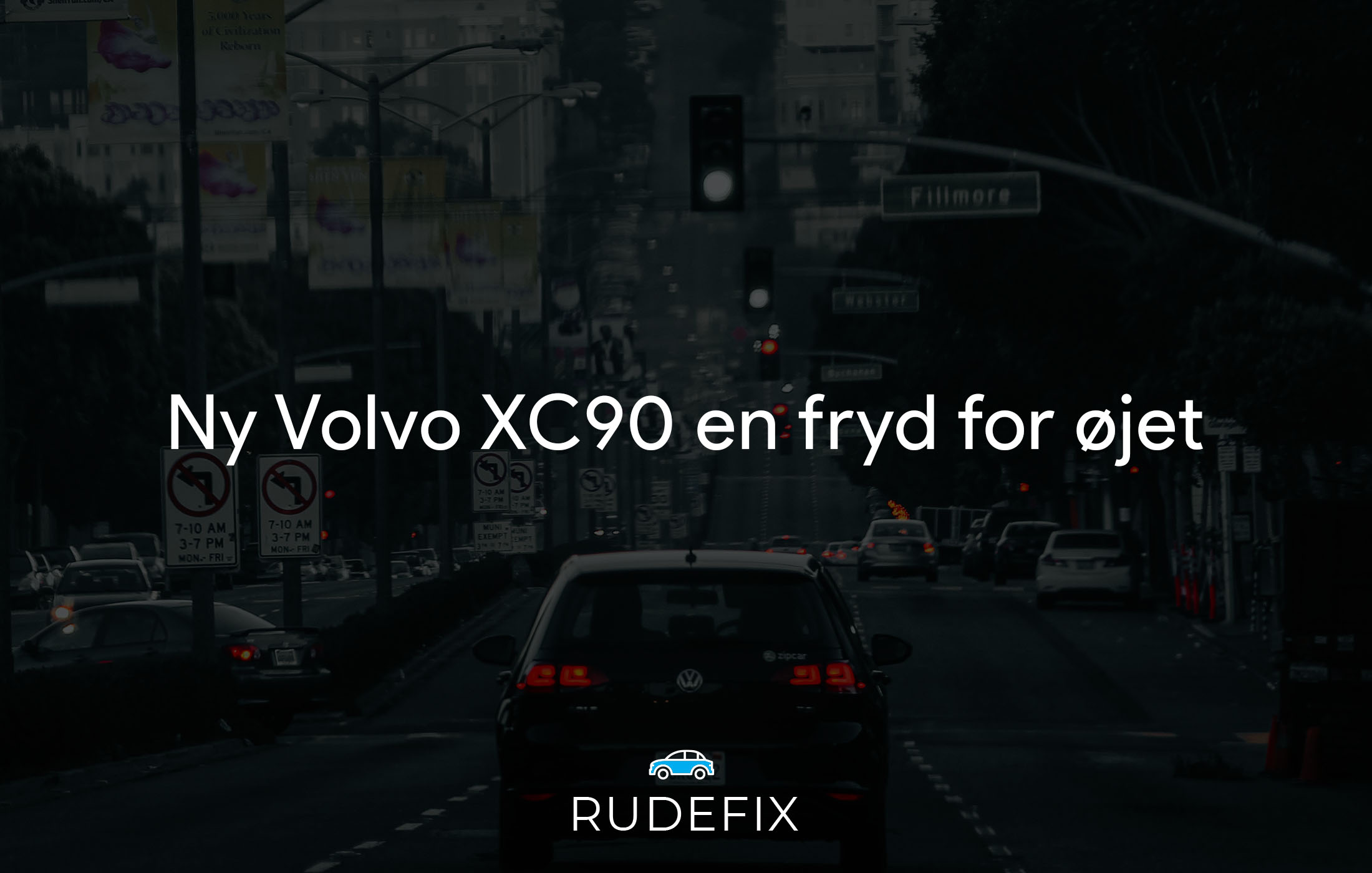 Ny Volvo XC90 en fryd for øjet - forrude information