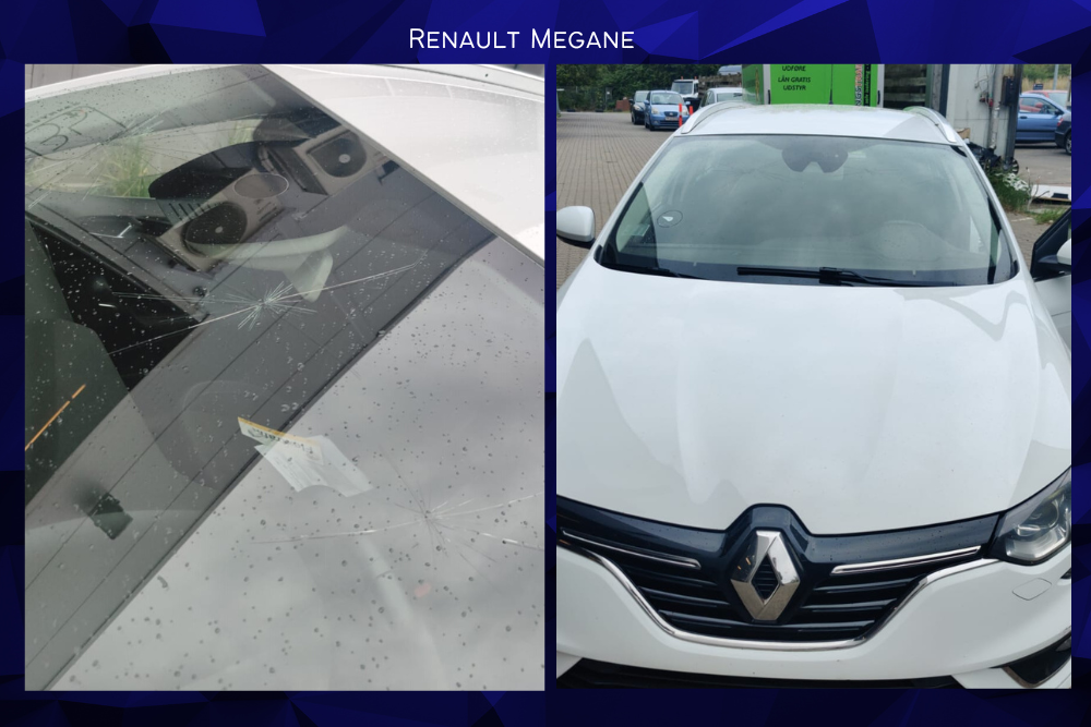 Renault Megane forrude udskiftning