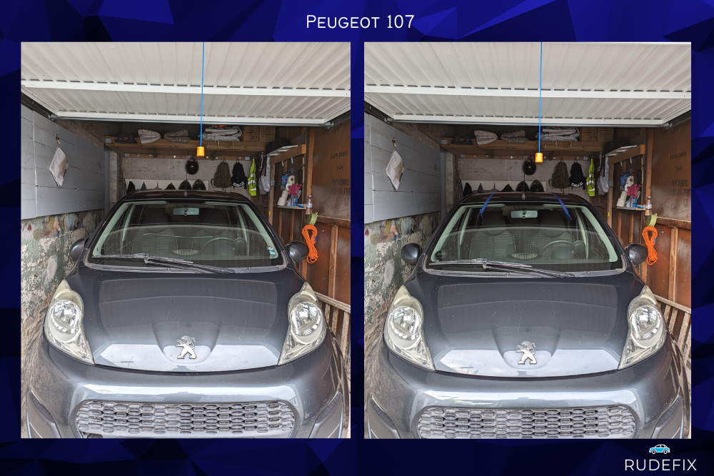 Udskiftning af Peugeot 107 forrude